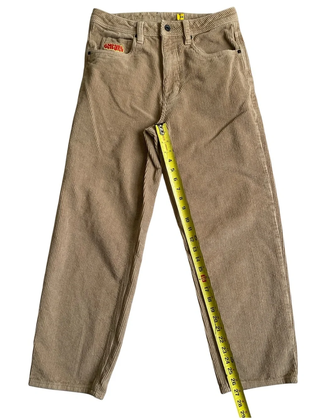 Empyre Men’s Corduroy 100% Cotton Pants Size 28 - Picture 3 of 11